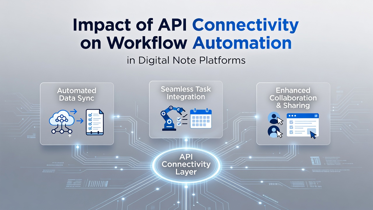 The Impact of API Connectivity on Workflow Automation in Digital Note Platforms